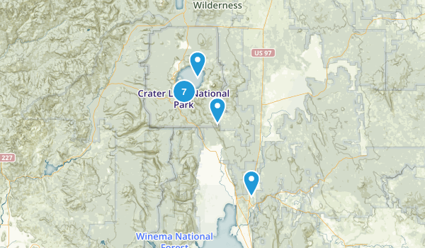 Chiloquin, Oregon Map