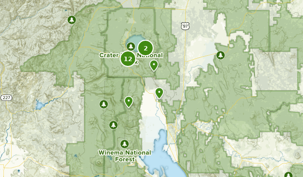 Chiloquin, Oregon Map