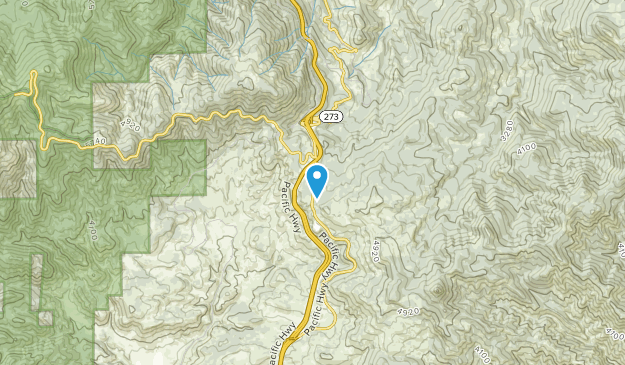 Colestin, Oregon Map