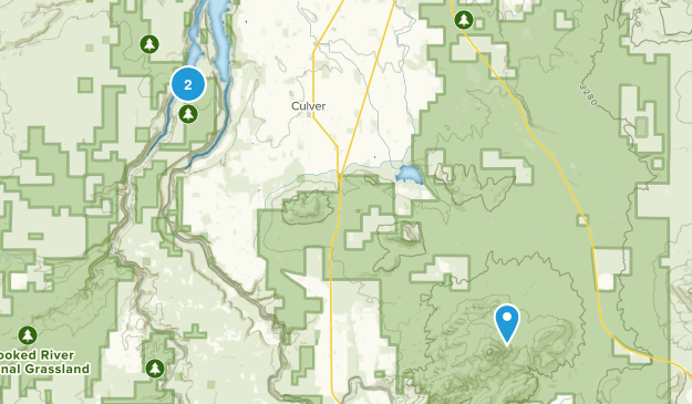 Culver, Oregon Map