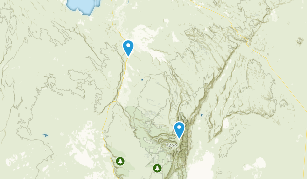Diamond, Oregon Map