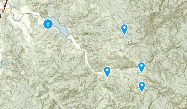 Dorena, Oregon Map