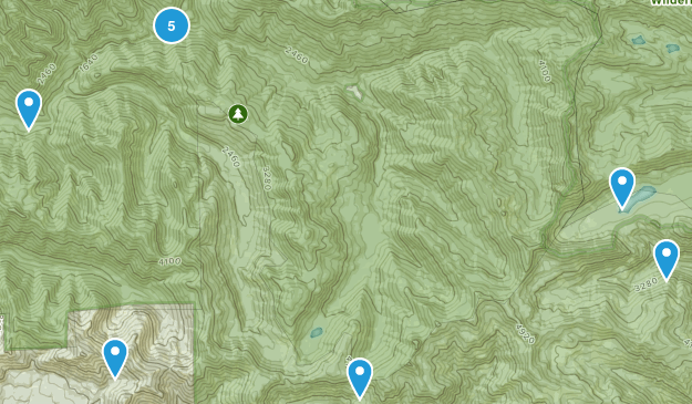 Elkhorn, Oregon Map