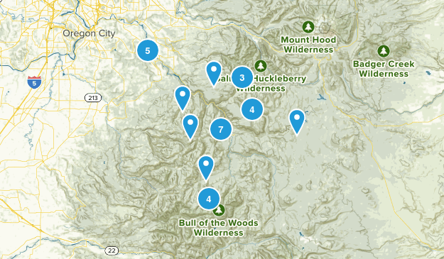 Estacada, Oregon Map