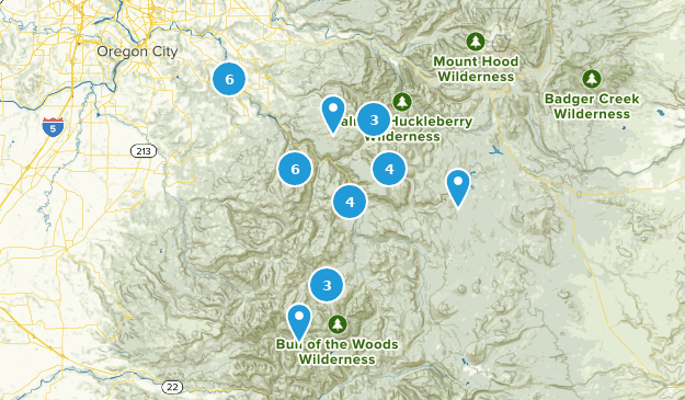 Estacada, Oregon Map