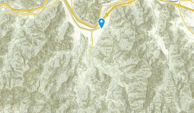 Foots Creek, Oregon Map