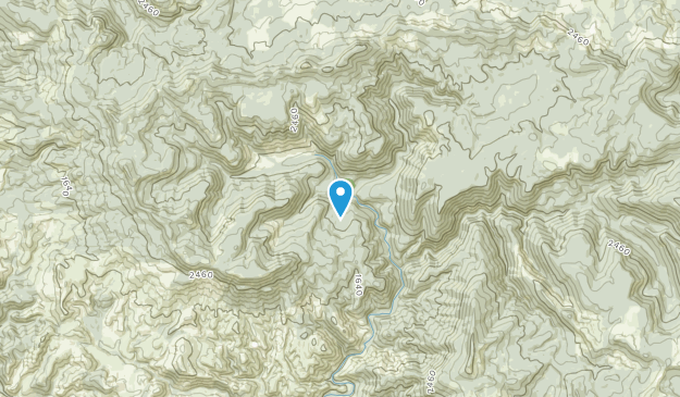 Four Cabin Corner, Oregon Map