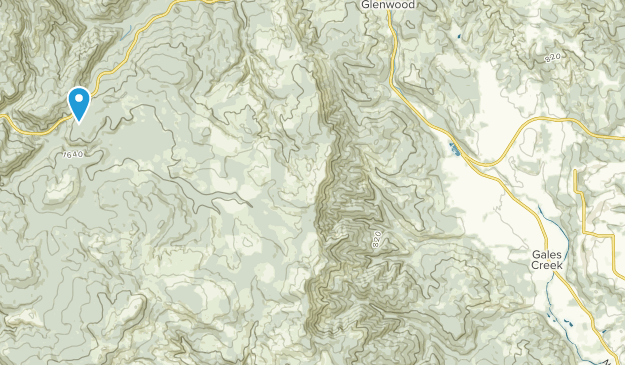Gales Creek, Oregon Map