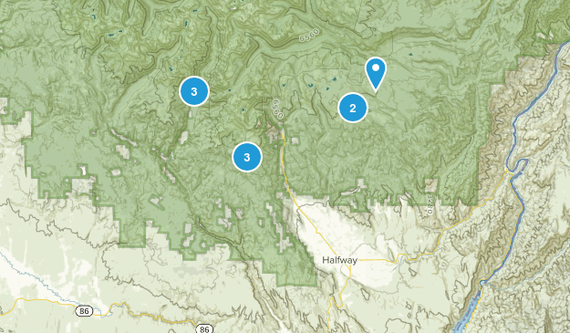 Halfway, Oregon Map