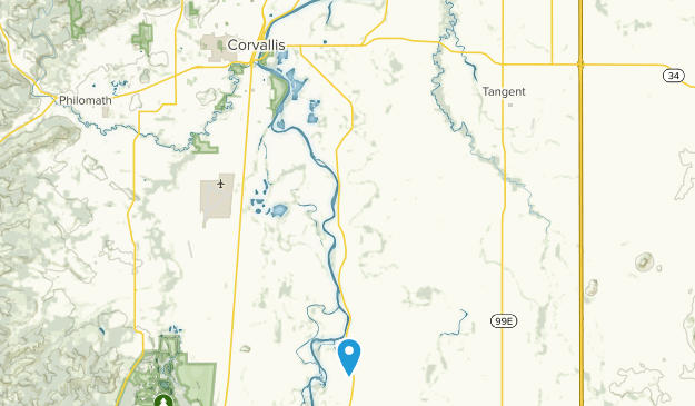 Halsey, Oregon Map