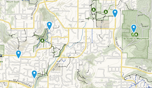 Happy Valley, Oregon Map