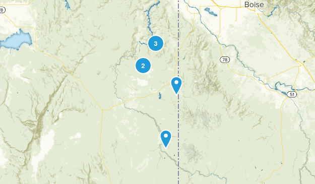 Jordan Valley, Oregon Map