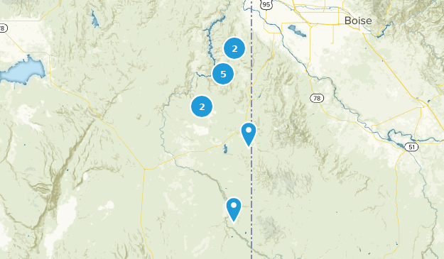 Jordan Valley, Oregon Map
