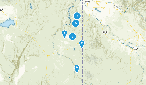 Jordan Valley, Oregon Map