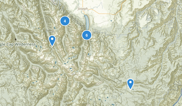 Joseph, Oregon Map
