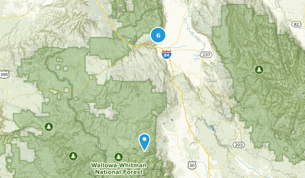 La Grande, Oregon Map