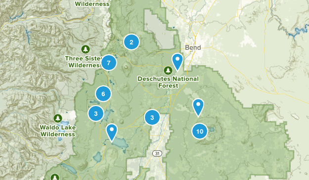 La Pine, Oregon Map
