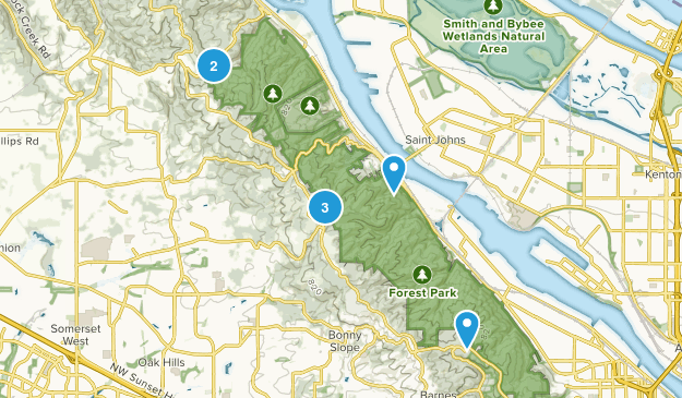 Linnton, Oregon Map