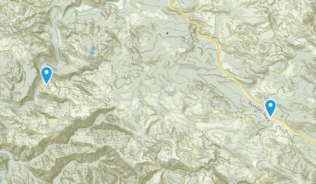 Lukarilla, Oregon Map