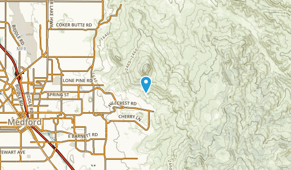 Medford, Oregon Map