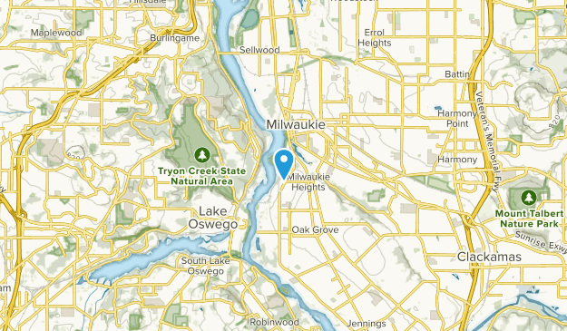 Milwaukie, Oregon Map