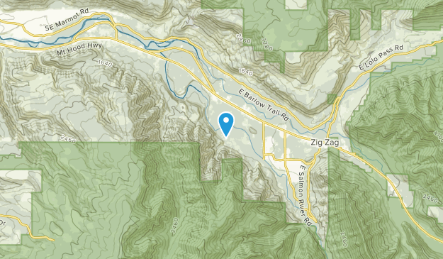 Mount Hood Village, Oregon Map