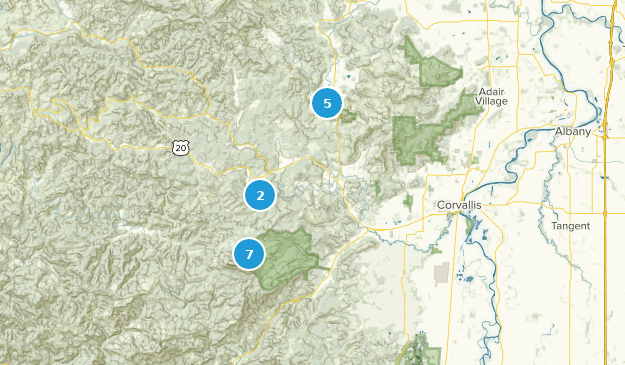 Philomath, Oregon Map