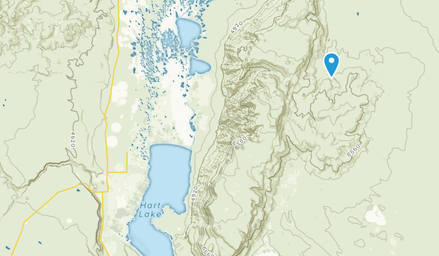 Plush, Oregon Map