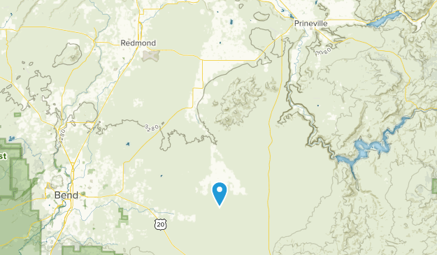 Powell Butte, Oregon Map