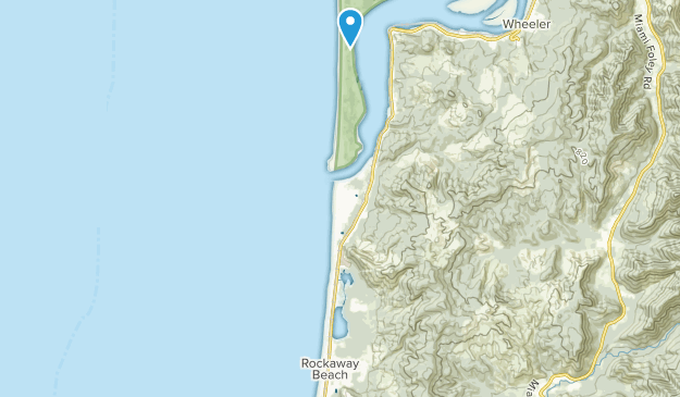 Rockaway Beach, Oregon Map