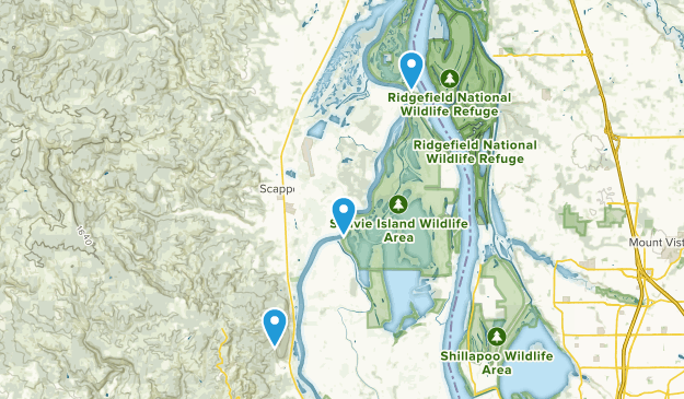 Scappoose, Oregon Map