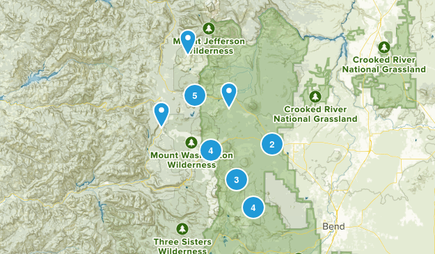 Sisters, Oregon Map
