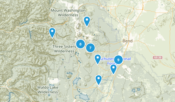 Sunriver, Oregon Map