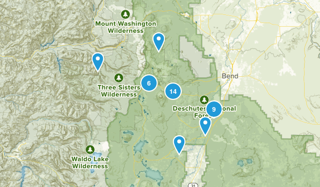 Sunriver, Oregon Map