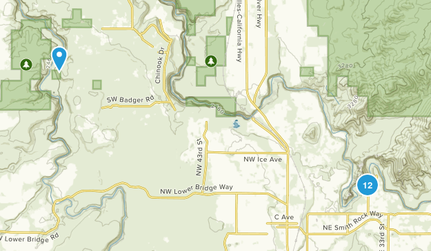 Terrebonne, Oregon Map