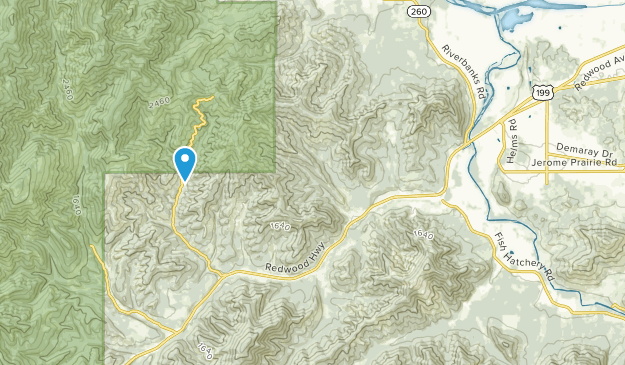 Wilderville, Oregon Map