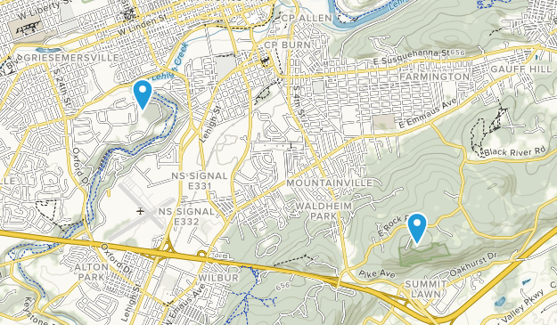 Allentown, Pennsylvania Map