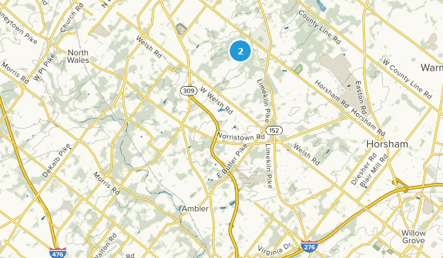 Ambler, Pennsylvanie Map
