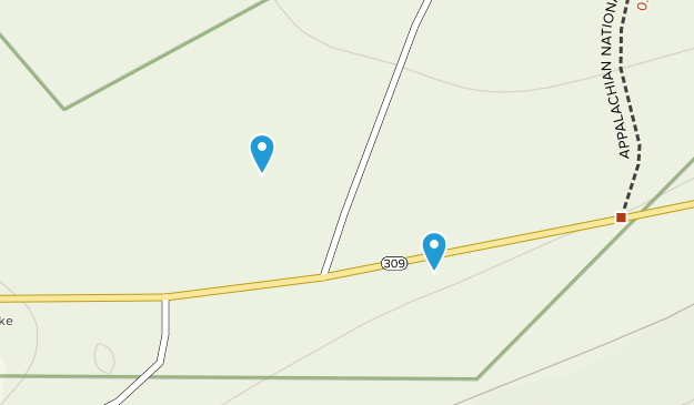 Andreas, Pennsylvania Map
