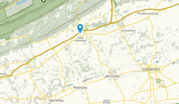 Annville, Pennsylvania Map