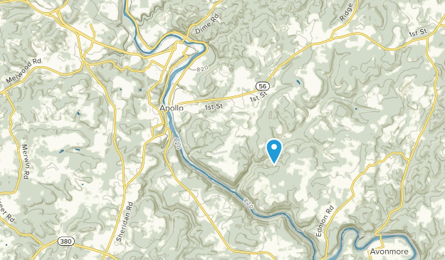 Apollo, Pennsylvanie Map