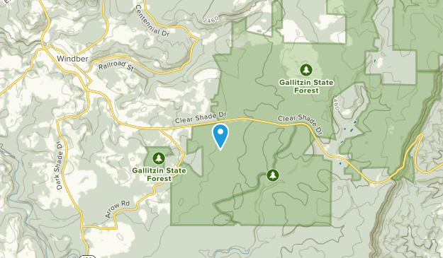 Ashtola, Pennsylvania Map