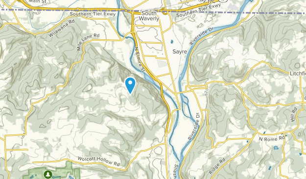 Athens, Pennsylvania Map