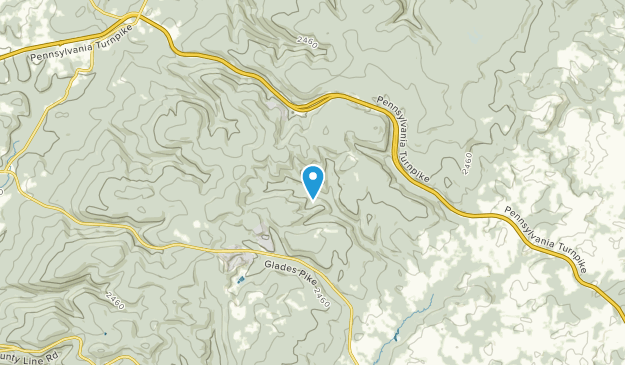 Bakersville, Pennsylvania Map