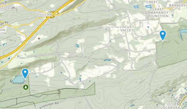 Barnesville, Pennsylvania Map