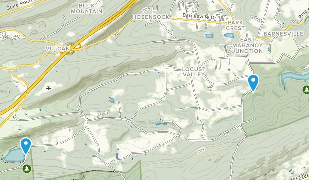 Barnesville, Pennsylvania Map