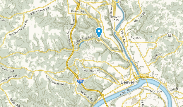 Beaver, Pennsylvania Map
