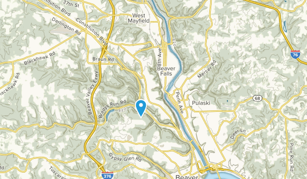 Beaver Falls, Pennsylvanie Map