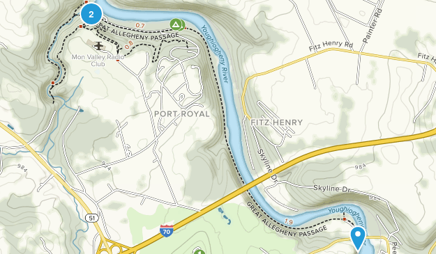 Belle Vernon, Pennsylvania Map