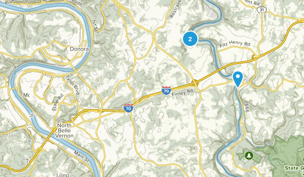 Belle Vernon, Pennsylvania Map